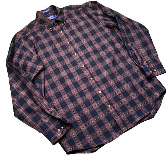 Pendleton Classic Board Shirt Muir Tartan Plaid Wool Long Sleeve Mens Large LONG - Picture 3 of 13